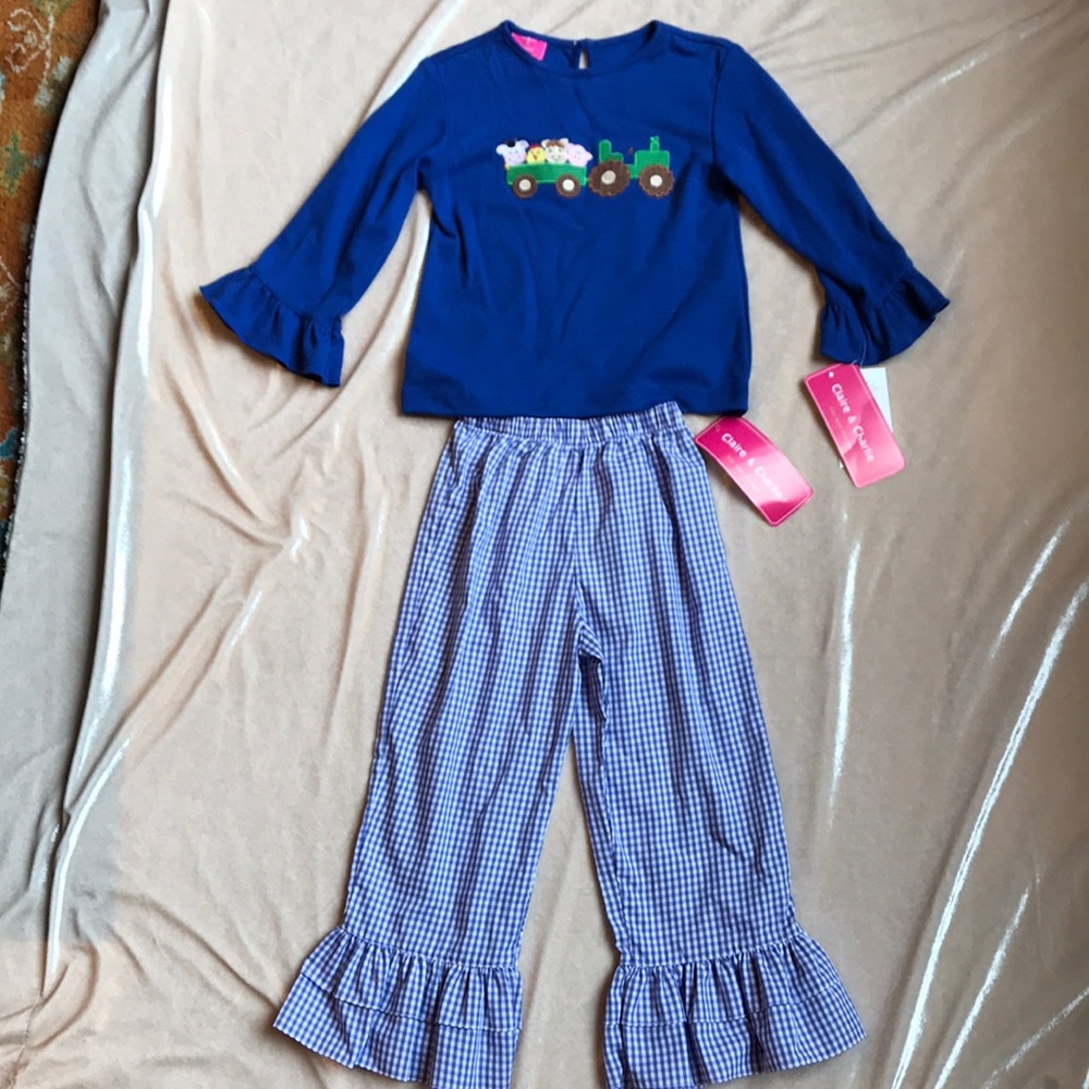 *New with Tags - Claire & Charlie 4T Outfit